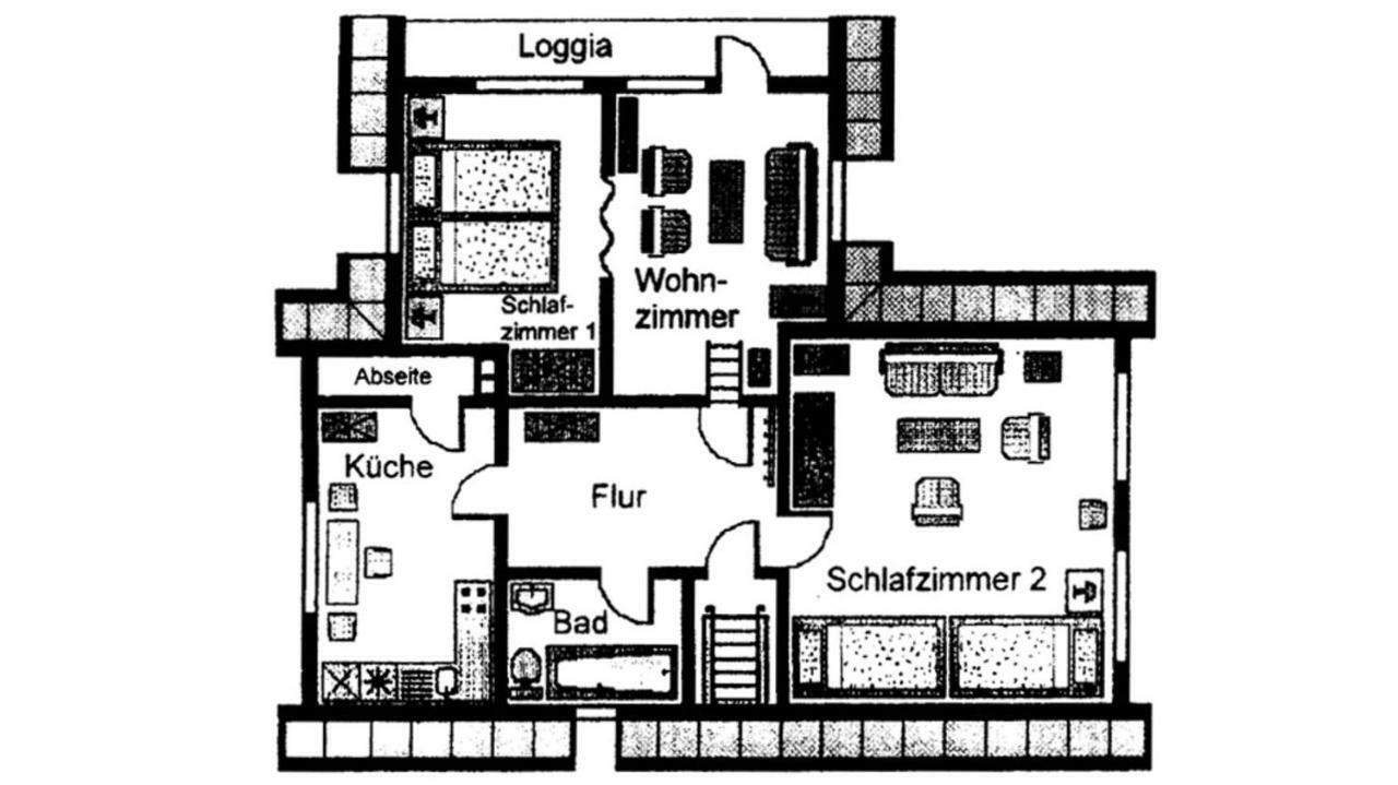 Haus Mueller Lägenhet Heide  Exteriör bild